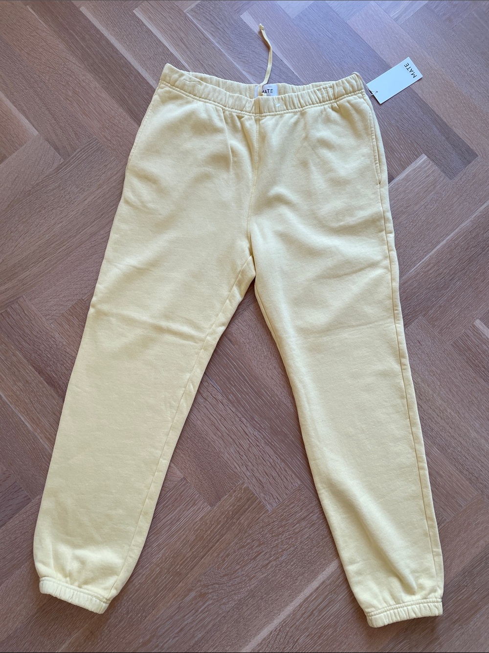 MATE the label fleece relaxed pocket sweatpant size large